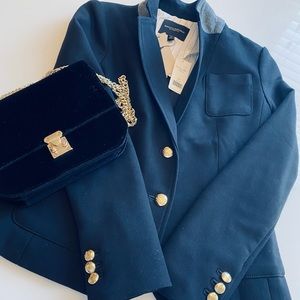 BNWT BANANA REPUBLIC BLACK BLAZER SIZE 4P